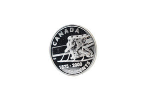 Canada 1875-2000 50-Cent Silver Hockey Coin