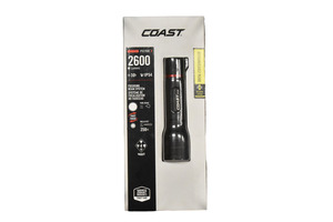 Coast Flashlight 2600 Lumen Rechargeable Flashlight