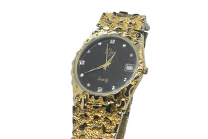 Le Jaye Gold-Tone Wrist Watch - Not Ticking