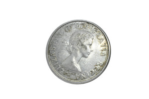 1964 Canadian .800 Silver Half-Dollar Coin