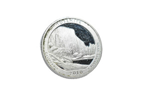 2010 USA .900 Silver Quarter-Dollar Coin (Yosemite)