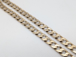 10K Gold Curb-Link Chain