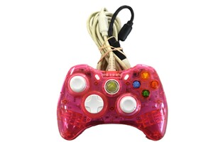 Rock Candy Transparent Pink Xbox 360 Controller 