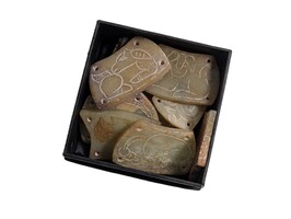 Carved Trinkets in Box