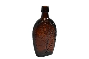 1885 Canada CPR Last Spike Whiskey Bottle - Vintage 1975