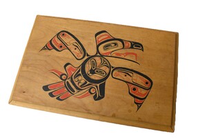 Native Raven Art, signed by C Prescott (2005)