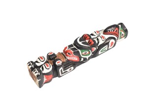 Mini Totem Indigenous Carving