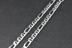 925 Silver Figaro Link Chain 20" AS-IS