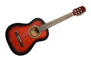 Beaver Creek 3/4 Classical Acoustic Guitar - Red Burst