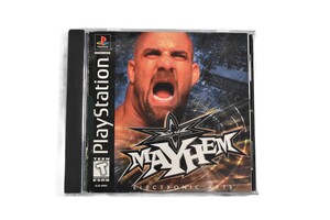 WCW Mayhem - PS1 Game