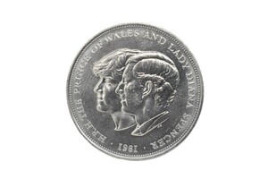 1981 Charles and Diana Wedding Commemorative Coin