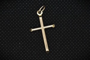 10K Gold Cross Pendant