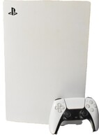 Sony PlayStation 5 Disc Version with controller and cords