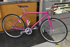 Moose Single Speed Bicycle - Cream Soda Colour