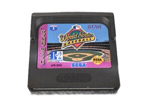 World Series Baseball - Sega Game Gear