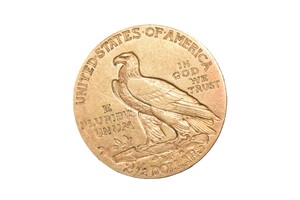 1908 USA Gold $2.50 Dollar Coin