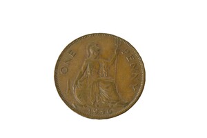 British Penny 1946