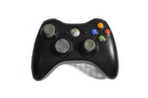 Xbox 360 Controller - Black/Grey 