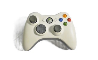 Xbox 360 Wireless Controller - White/Grey 