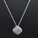 10k Gold Necklace with Pendant - 18"