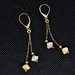 14k Gold Dangle Earrings 