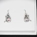 925 Silver Kitty Earrings