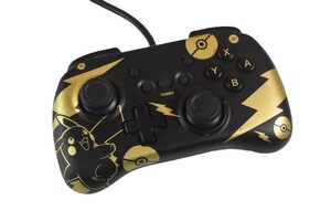 HORI USB Wired Controller - Pikachu Black & Gold Edition