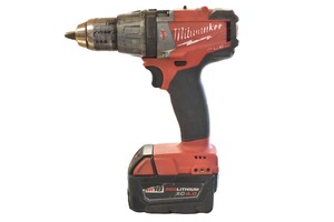 Milwaukee Fuel Hammer Drill with XC 4.0 battery