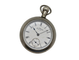 AM Watch & Co. Waltham Mechanical Pocket Watch Circa 1891