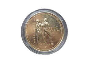 1976 $100 Montreal Olympic 14K Gold Coin