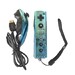Nintendo Wii Controller Set - Metallic Blue 