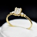 14K Gold Melanie Casey Diamond Ring 