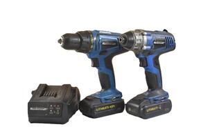 Mastercraft Drill Driver + Impact Driver Kit