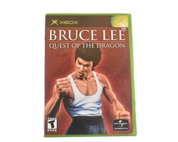 Bruce Lee Quest of the Dragon - Xbox Original Game