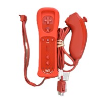 Wii Controller & Nunchuck - Red