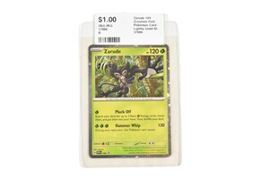 Zarude 199 Pokemon Card - lightly used