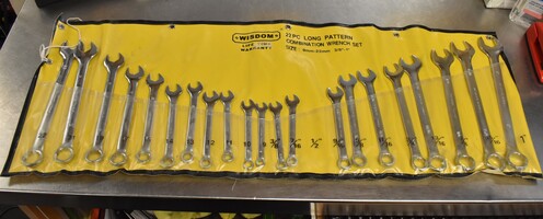 Wisdom 22pc Long Pattern Wrench Set