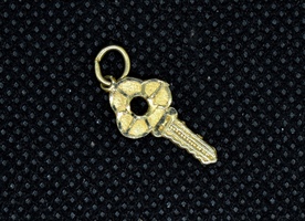 Gold Key Pendant