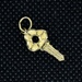 Gold Key Pendant