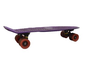 Penny Board Purple with Red Wheels