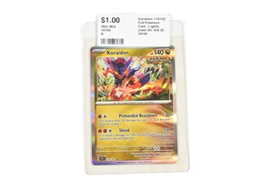 Koraidon Pokemon Card - lightly used