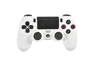 PS4 Dualshock Controller - White/Grey 